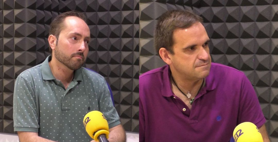 Los candidatos a la presidencia de la Unión de Cofradías, Diego Rodríguez Ruiz y Luis Carlos Martínez Garvín Los candidatos a la presidencia de la Unión de Cofradías, Diego Rodríguez Ruiz y Luis Carlos Martínez Garvín