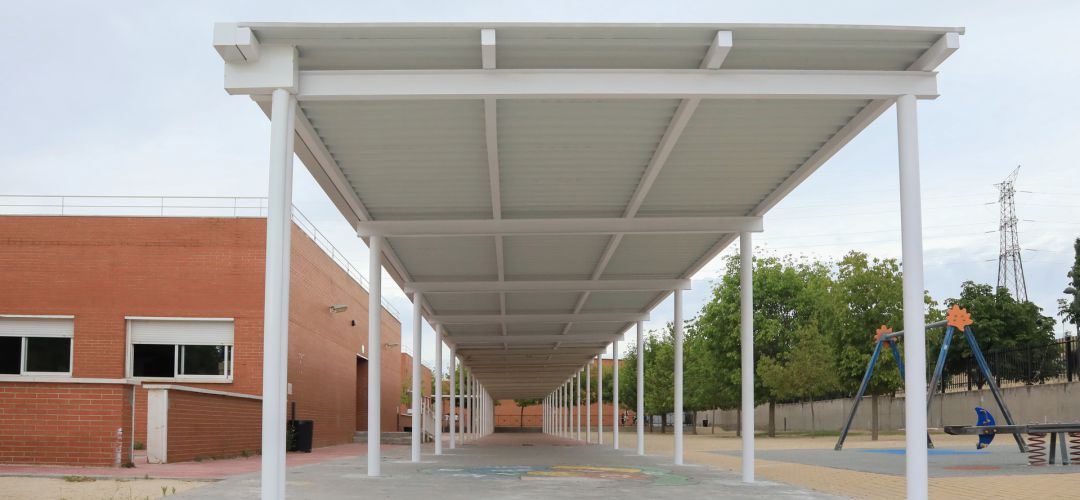 Imágen del colegio Ana María Matute de Getafe. Imágen del colegio Ana María Matute de Getafe.