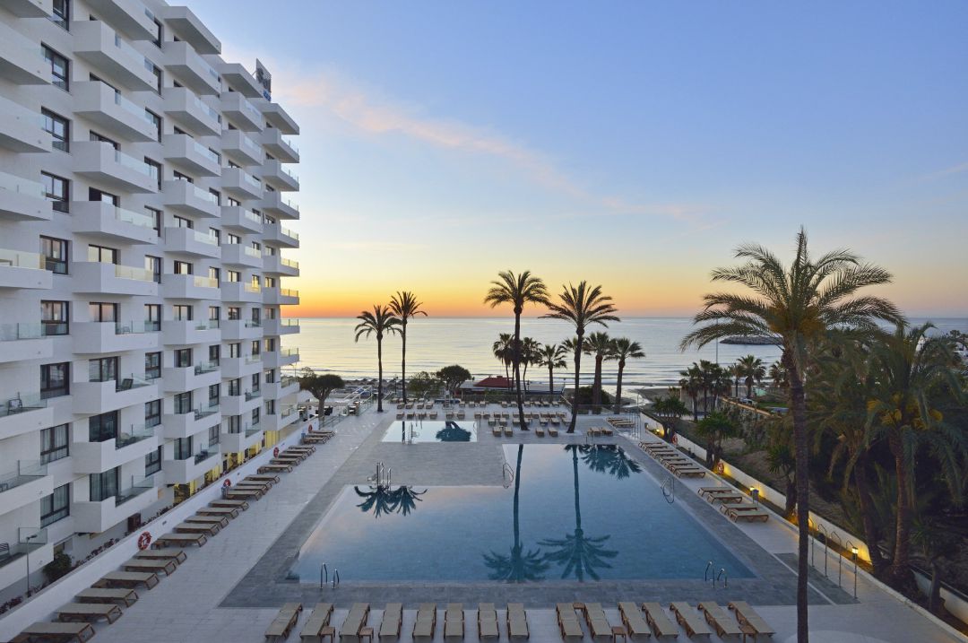 Archivo - Imagen de archivo de un hotel en Torremolinos (Málaga). Archivo - Imagen de archivo de un hotel en Torremolinos (Málaga).