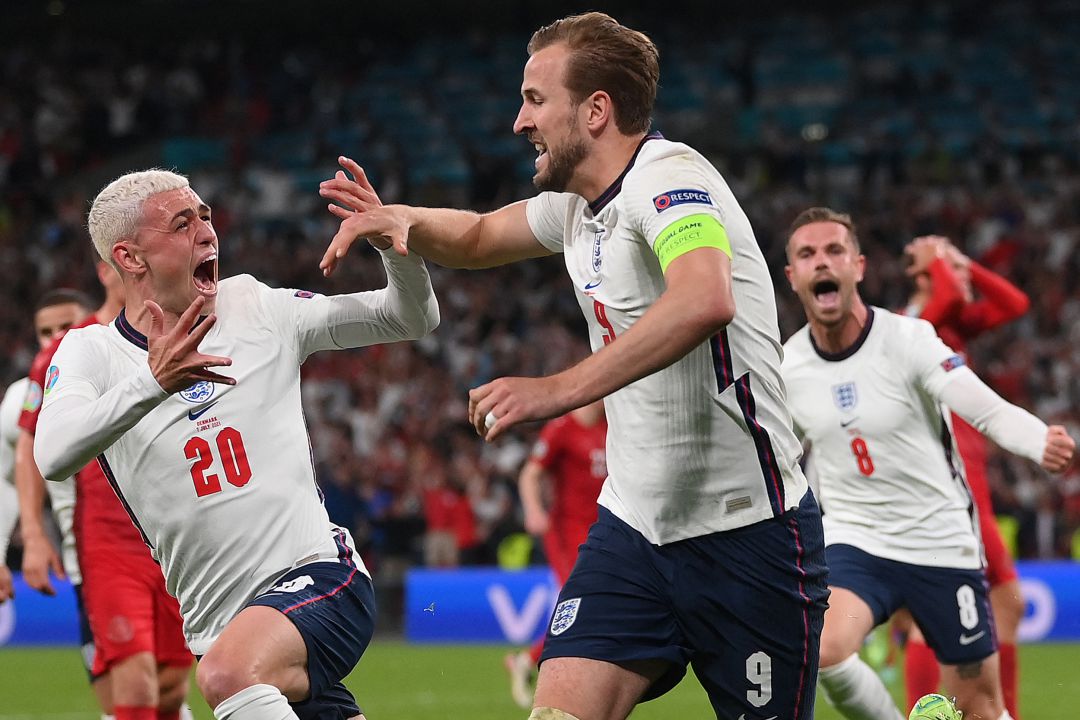 Harry Kane destapa la celebración en Wembley con el gol decisivo Harry Kane destapa la celebración en Wembley con el gol decisivo