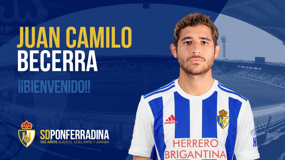 Becerra, la quinta incorporación de la Ponferradina Becerra, la quinta incorporación de la Ponferradina