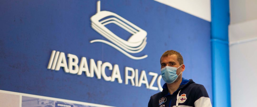 Álex Bergantiños entrando a Riazor Álex Bergantiños entrando a Riazor