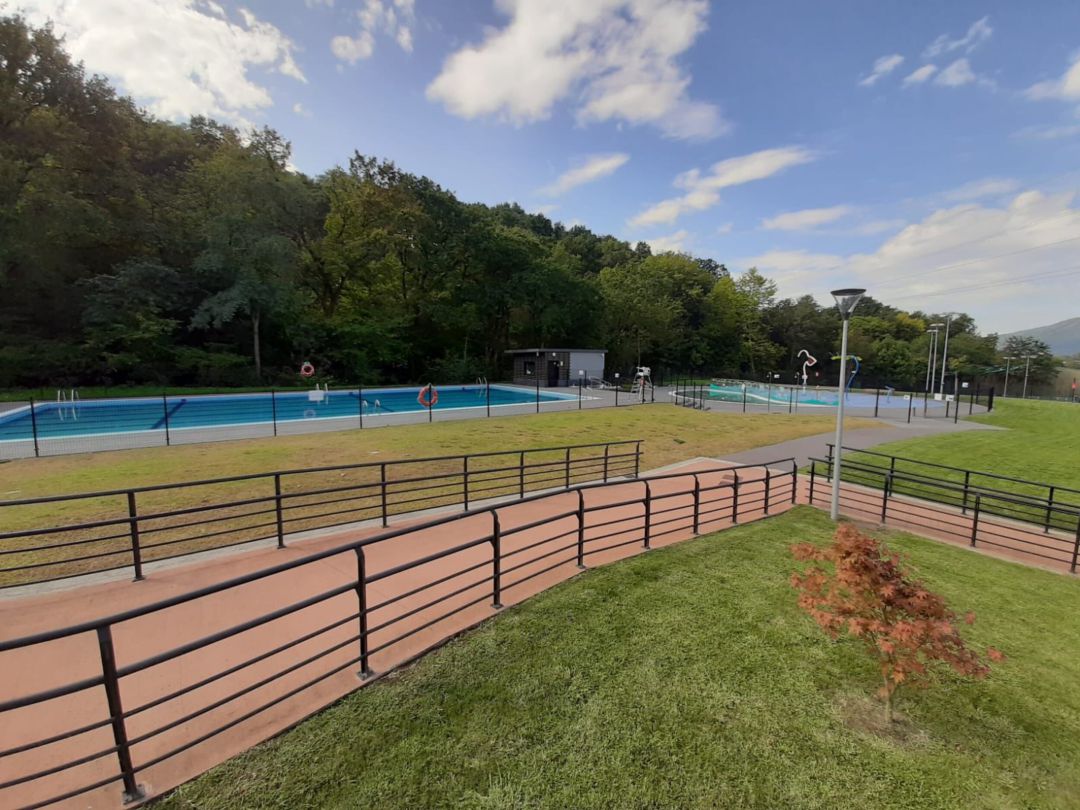Las piscinas de San Marcial-Txingudi tendrán un aforo de 175 personas Las piscinas de San Marcial-Txingudi tendrán un aforo de 175 personas
