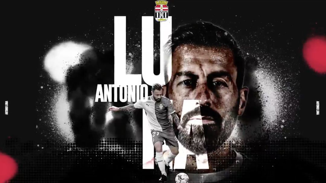 Antonio Luna, nuevo refuerzo del FC Cartagena Antonio Luna, nuevo refuerzo del FC Cartagena