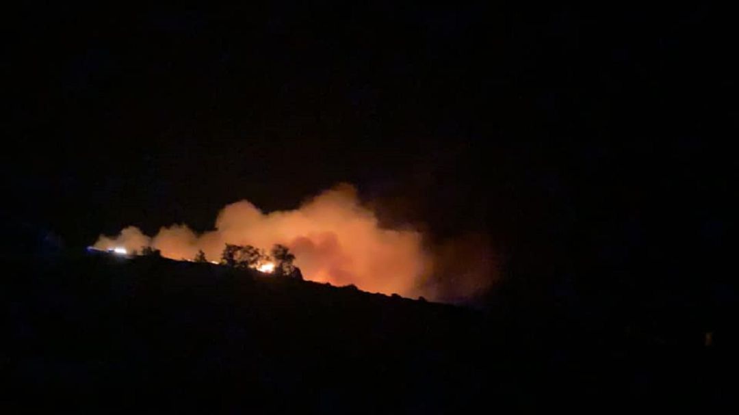 Incendio en la finca La Alcaidesa, en San Roque Incendio en la finca La Alcaidesa, en San Roque