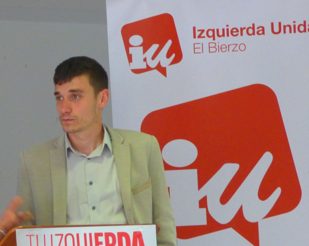 Javier Arias, coordinador provincial de IU Javier Arias, coordinador provincial de IU