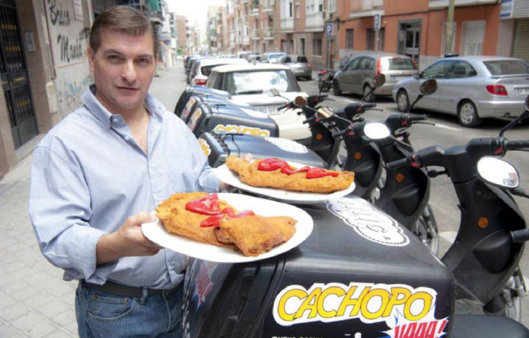 Cesar Román cuando era empresario de la hostelería Cesar Román cuando era empresario de la hostelería