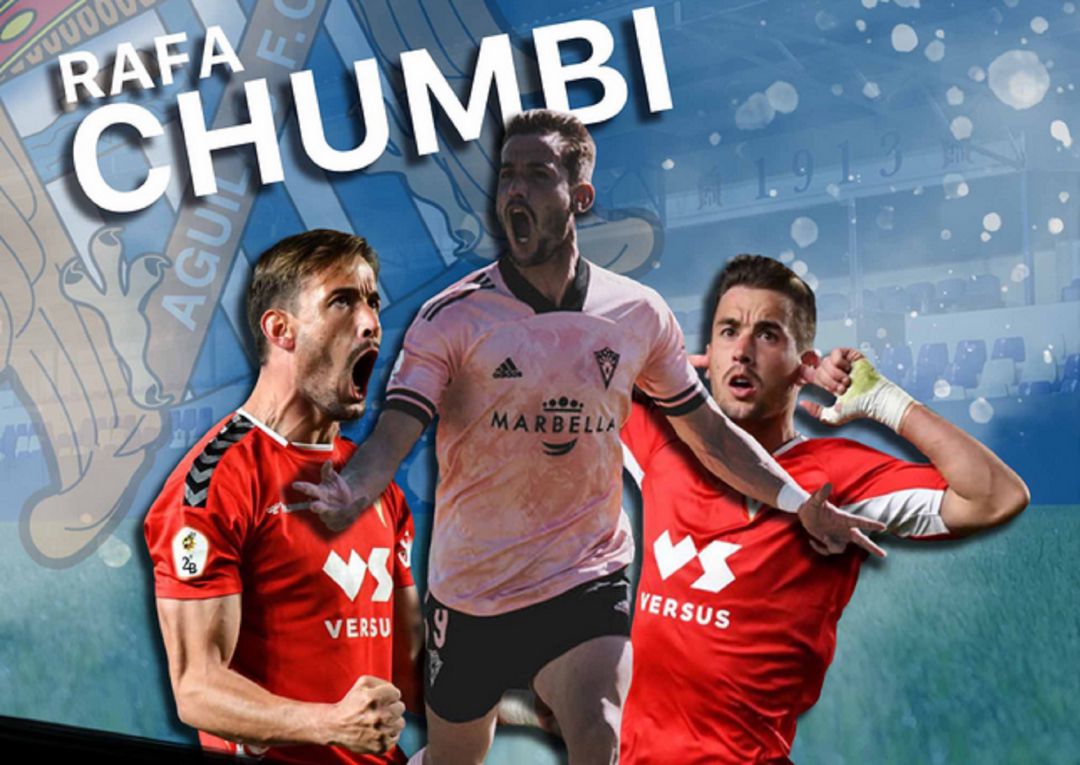 Cartel del fichaje de Chumbi Cartel del fichaje de Chumbi