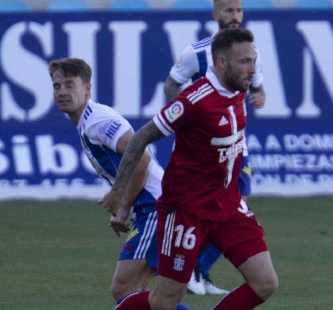 José Ángel ante la Ponferradina José Ángel ante la Ponferradina