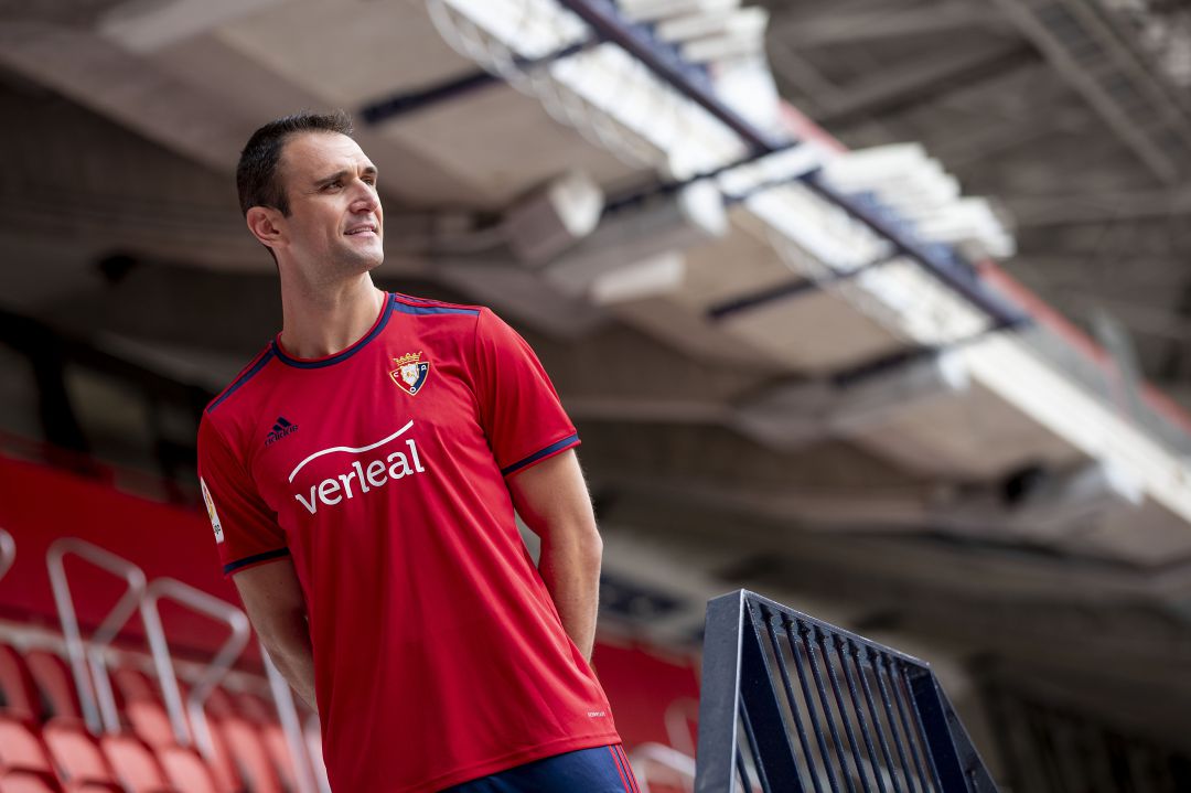 Kike García presentación en Osasuna Kike García presentación en Osasuna