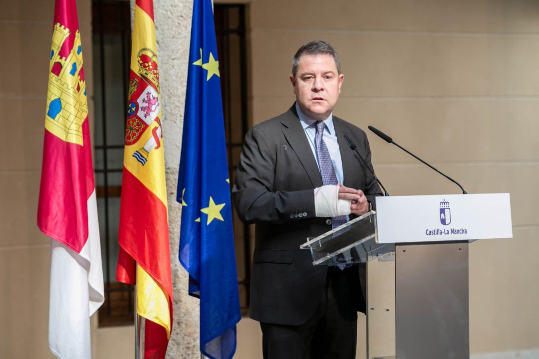 El presidente regional, Emiliano García-Page El presidente regional, Emiliano García-Page
