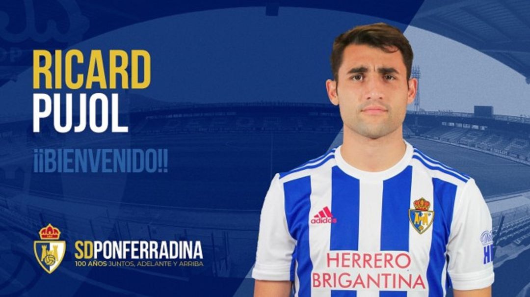 Ricard Pujol, nuevo fichaje de la Ponferradina Ricard Pujol, nuevo fichaje de la Ponferradina