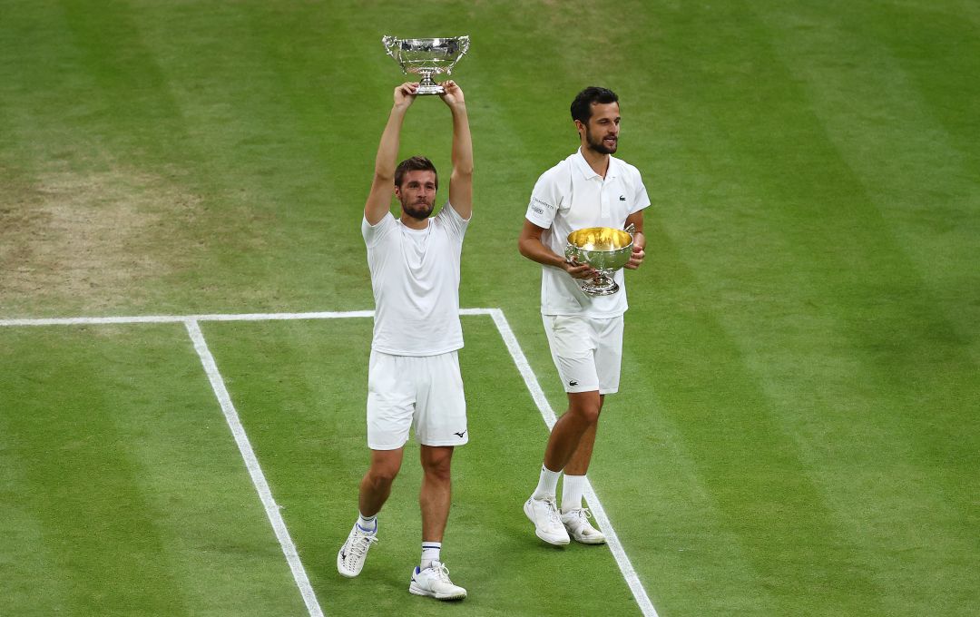 Metkic y Pavic se proclamaron campeones de Wimbledon Metkic y Pavic se proclamaron campeones de Wimbledon