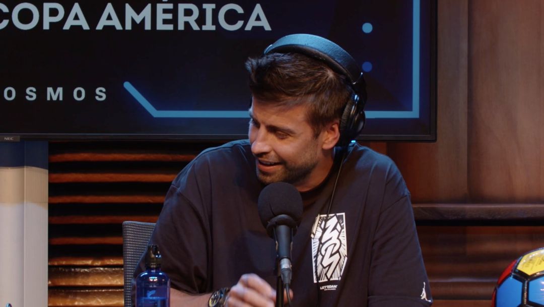 Gerard Piqué en la previa del Brasil - Argentina de la Copa América Gerard Piqué en la previa del Brasil - Argentina de la Copa América