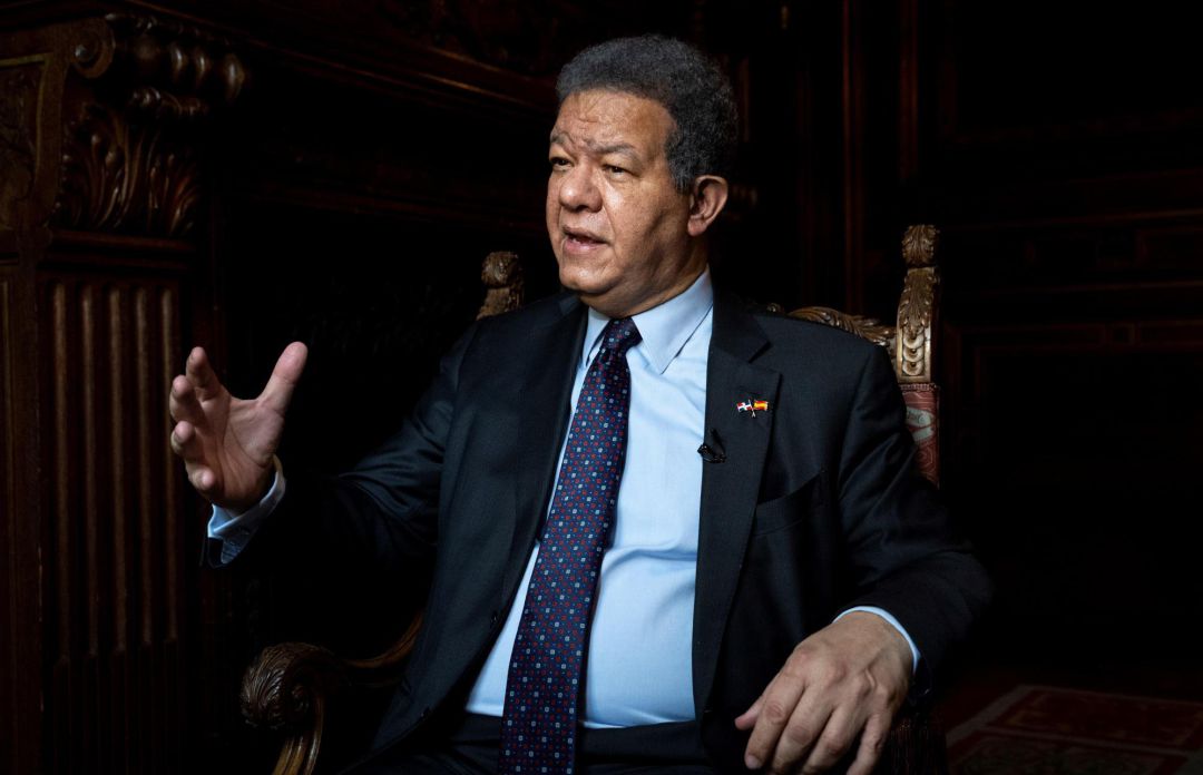 El expresidente de la República Dominicana Leonel Fernández durante la entrevista con EFE. El expresidente de la República Dominicana Leonel Fernández durante la entrevista con EFE.