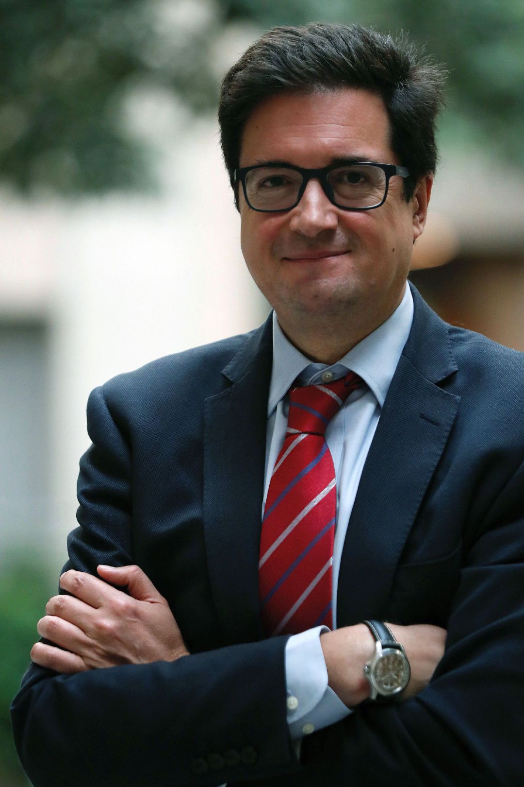 Fotografía de archivo de Óscar López en2018 Fotografía de archivo de Óscar López en2018