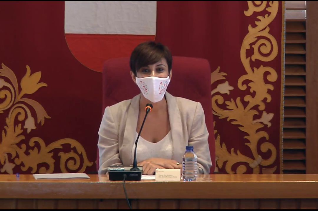 Isabel Rodríguez ha presidido este domingo su último pleno como alcaldesa de Puertollano Isabel Rodríguez ha presidido este domingo su último pleno como alcaldesa de Puertollano