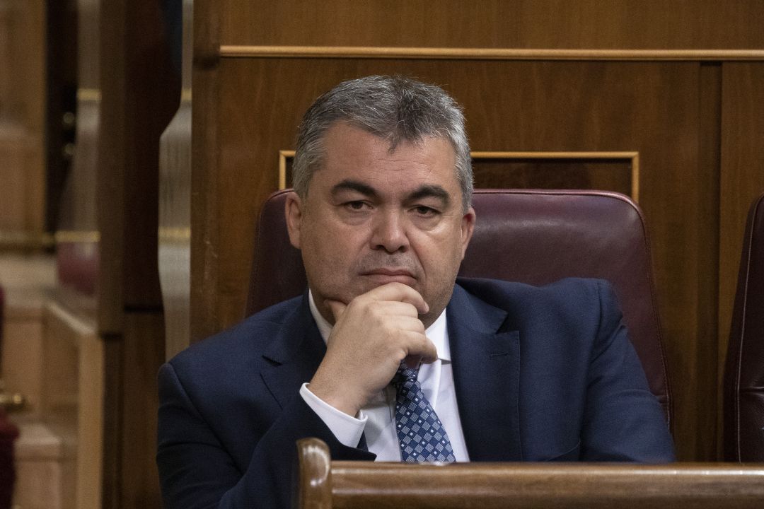 Imagen de archivo de Santos Cerdán en 2019 en el Congreso de los Diputados Imagen de archivo de Santos Cerdán en 2019 en el Congreso de los Diputados