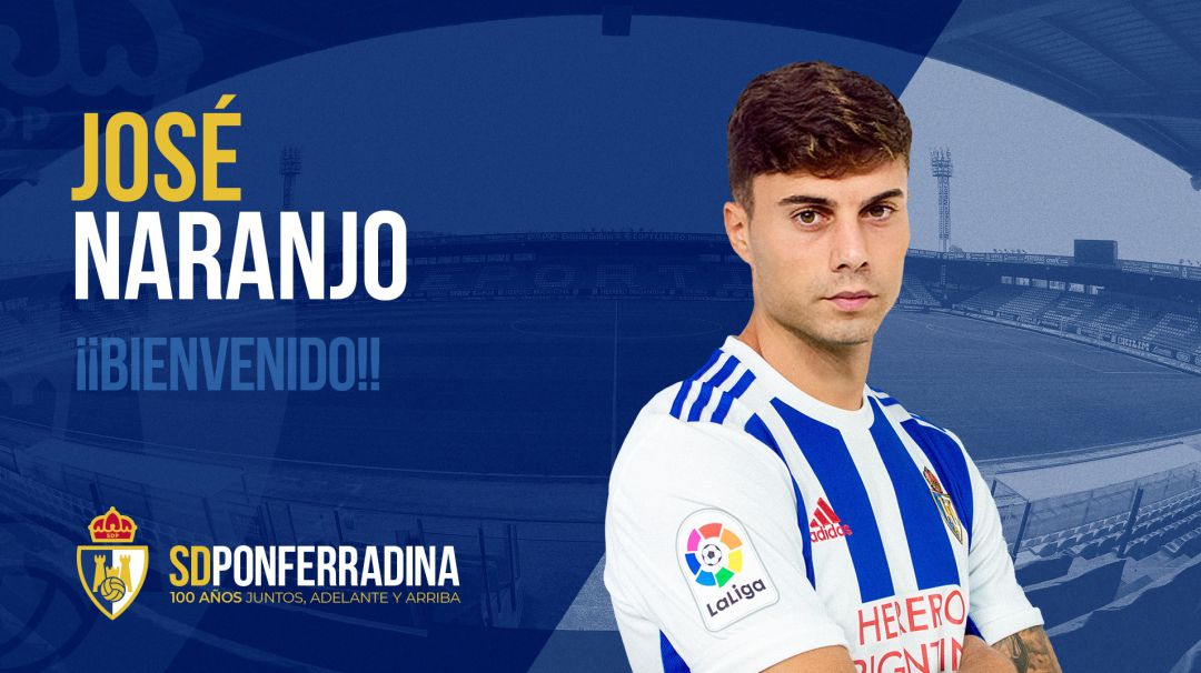 José Naranjo, nuevo jugador de la Deportiva José Naranjo, nuevo jugador de la Deportiva