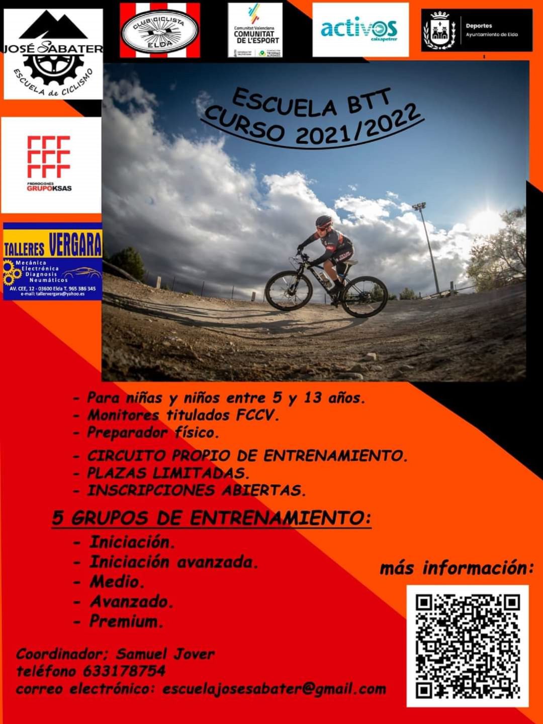 Está dirigido a jóvenes bikers de entre 5 y 13 años Está dirigido a jóvenes bikers de entre 5 y 13 años