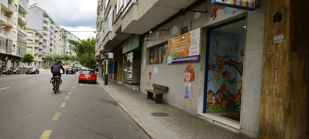 La guardería se encuentra en la calle Nosa Señora da Saínza La guardería se encuentra en la calle Nosa Señora da Saínza