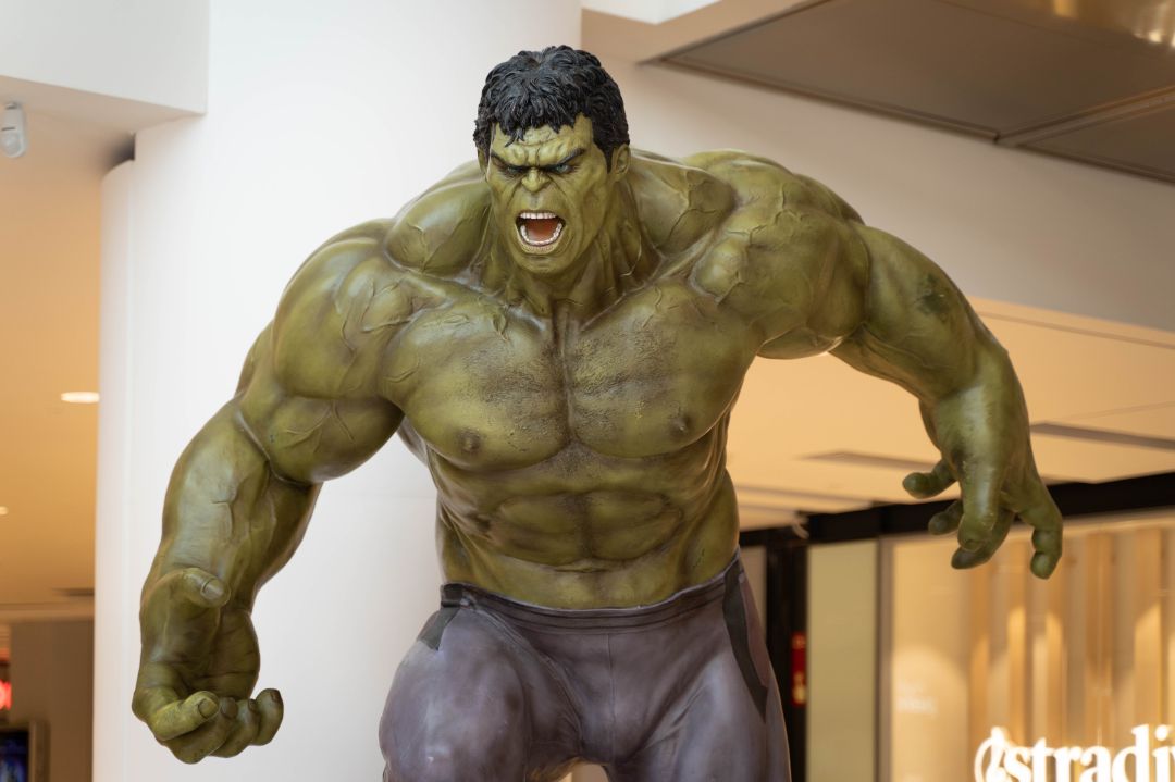 Los superhéroes llegan a Larios Centro en una exposición de figuras a tamaño real y réplicas Los superhéroes llegan a Larios Centro en una exposición de figuras a tamaño real y réplicas