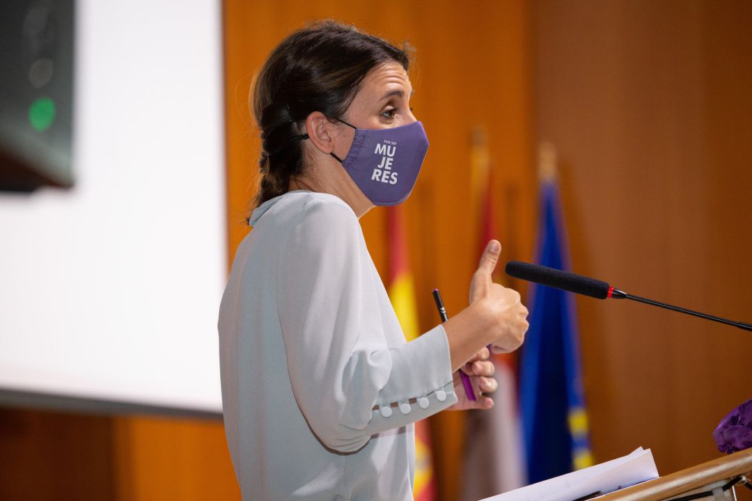 La ministra de Igualdad, Irene Montero. La ministra de Igualdad, Irene Montero.