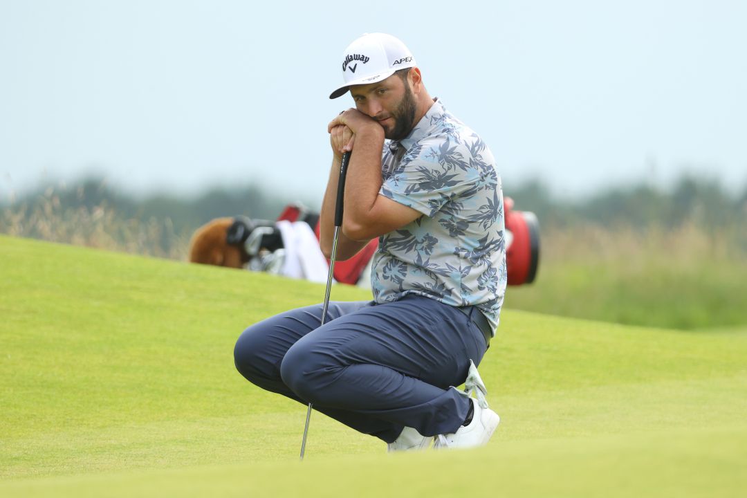Jon Rahm en plena competición Jon Rahm en plena competición