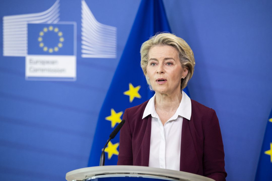 La presidenta de la Comisión Europea, Von der Leyen. La presidenta de la Comisión Europea, Von der Leyen.