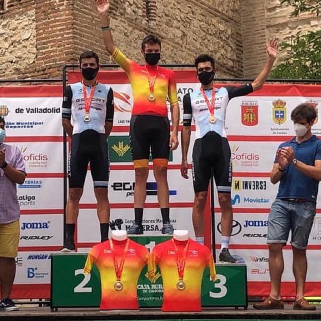 Sergio Verdú subió al podio de Valladolid Sergio Verdú subió al podio de Valladolid