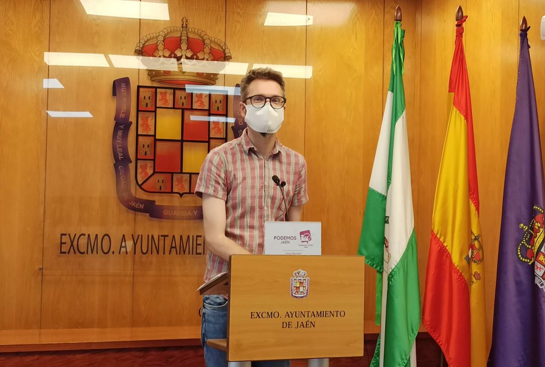 Javier Ureña sigue siendo el líder y portavoz de Unidas Podemos por Jaén en el Ayuntamiento de la capital jiennense Javier Ureña sigue siendo el líder y portavoz de Unidas Podemos por Jaén en el Ayuntamiento de la capital jiennense