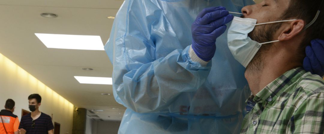 Unha proba de coronavirus Unha proba de coronavirus