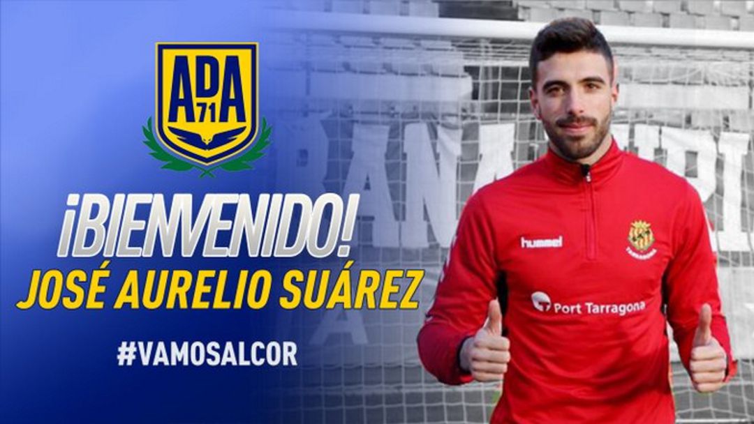 José Aurelio Suárez, nuevo portero del Alcorcón José Aurelio Suárez, nuevo portero del Alcorcón