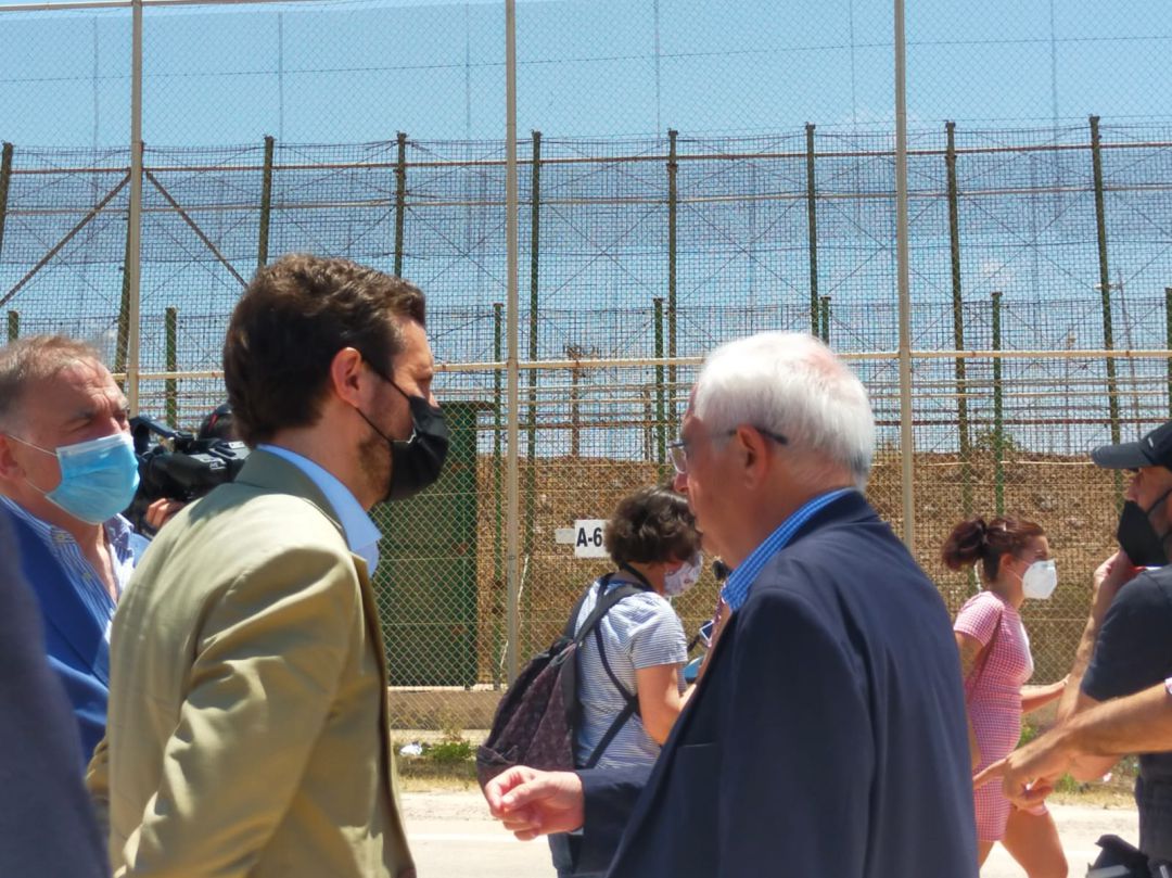 Pablo Casado visita Melilla. Pablo Casado visita Melilla.