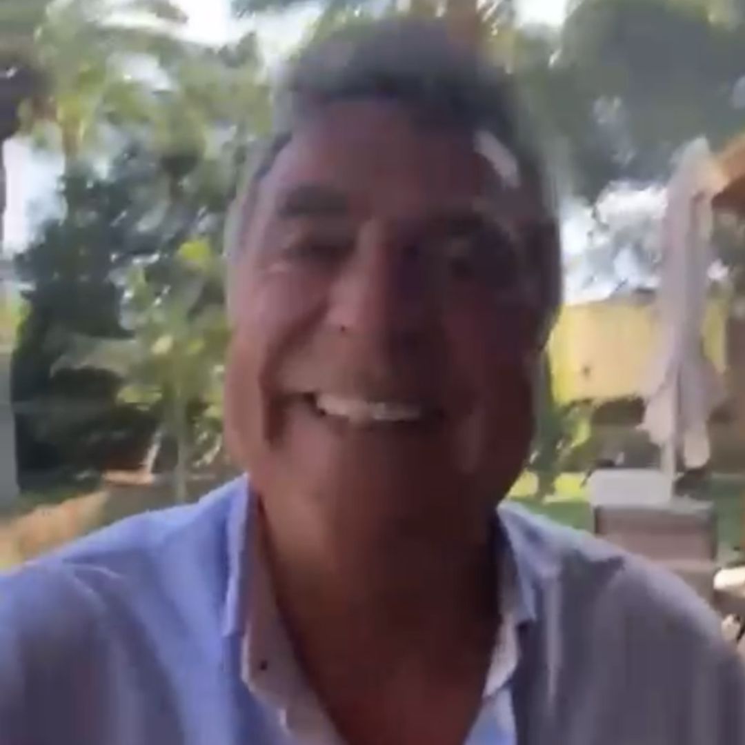Captura del vídeo colgado por el hijo de Enrique Ortiz en su página de Facebook Captura del vídeo colgado por el hijo de Enrique Ortiz en su página de Facebook