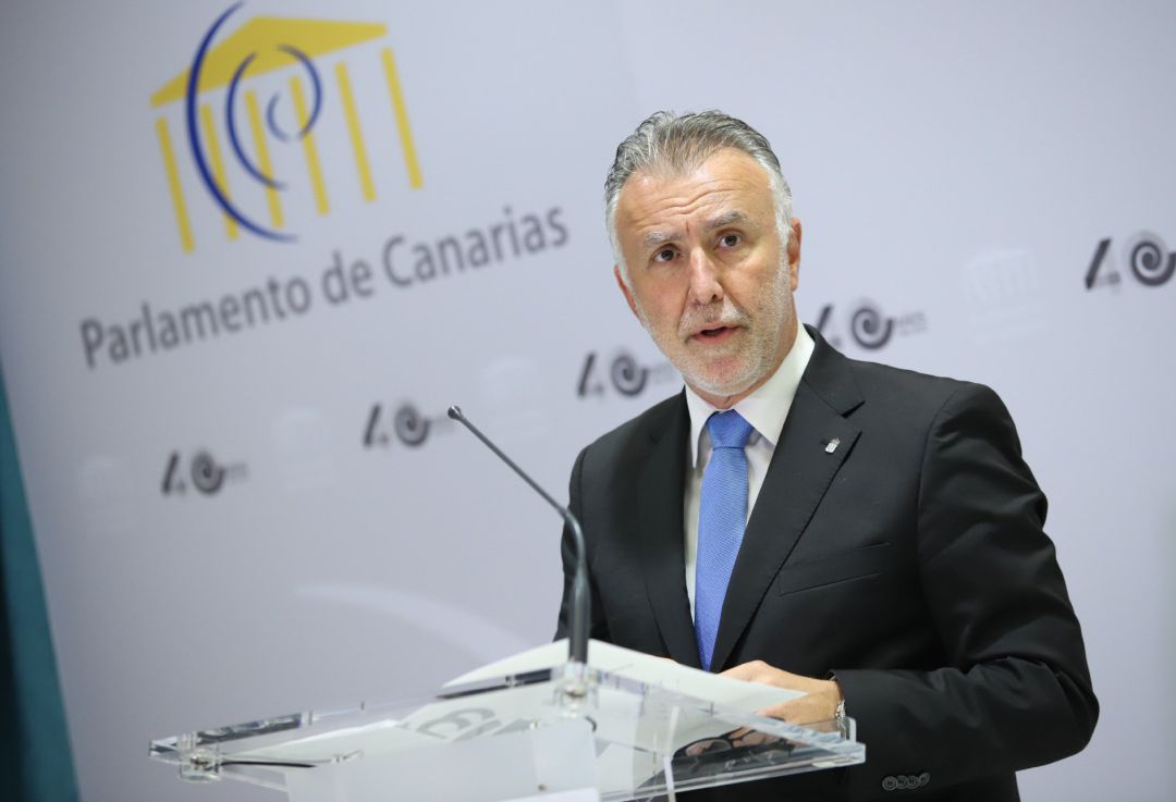 El presidente de Canarias, Ángel Víctor Torres El presidente de Canarias, Ángel Víctor Torres
