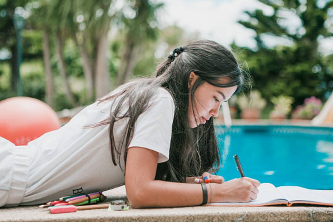 Estudiante en verano Estudiante en verano