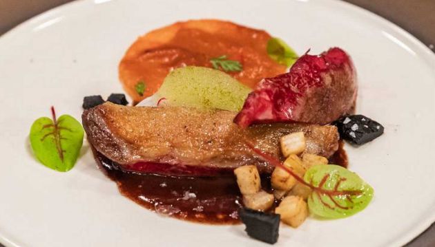 Así ha sido el segundo plato de Arnau. Así ha sido el segundo plato de Arnau.
