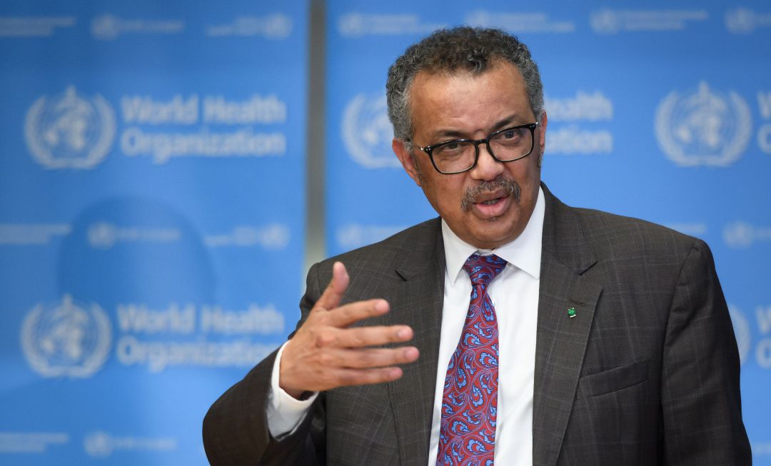 El director general de la OMS, Tedros Ahdanom Ghebreyesus. El director general de la OMS, Tedros Ahdanom Ghebreyesus.