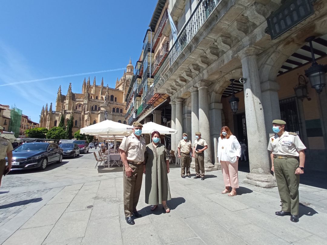 Visita del JEME a Segovia Visita del JEME a Segovia