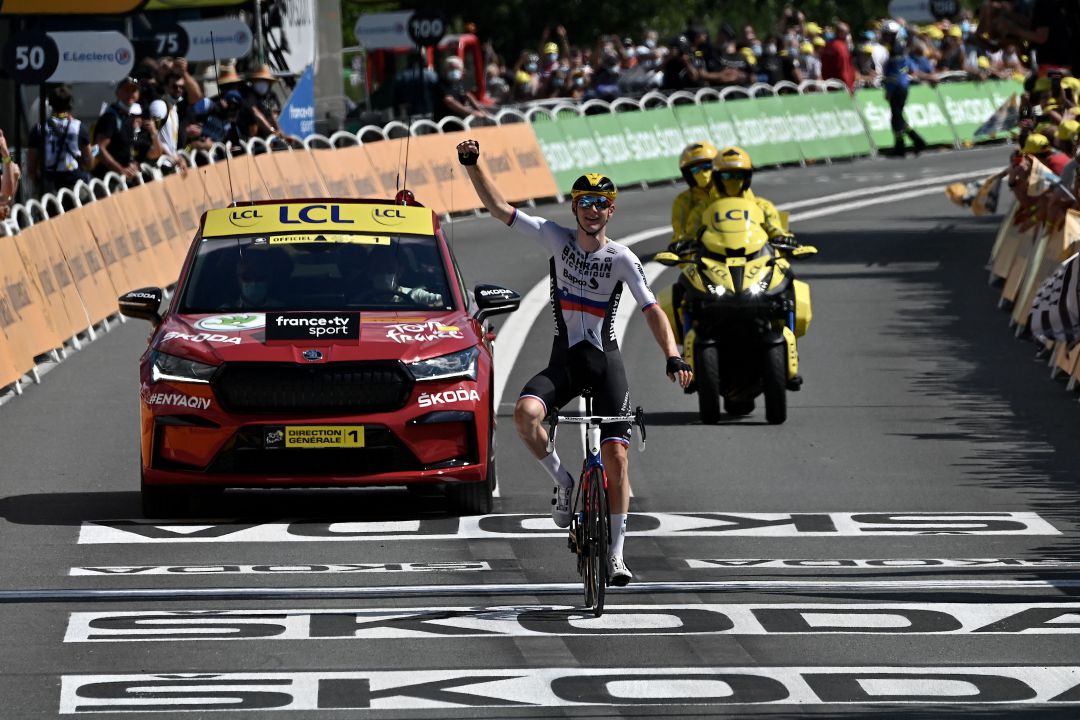 Mohoric gana la decimonovena etapa del Tour de Francia 2021 Mohoric gana la decimonovena etapa del Tour de Francia 2021
