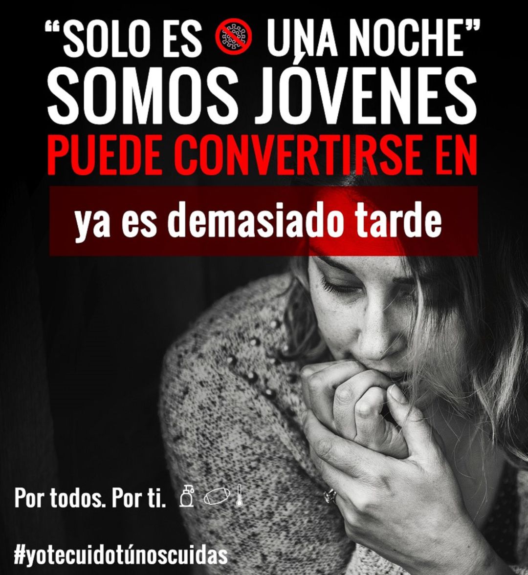 Uno de los carteles de la campaña Uno de los carteles de la campaña