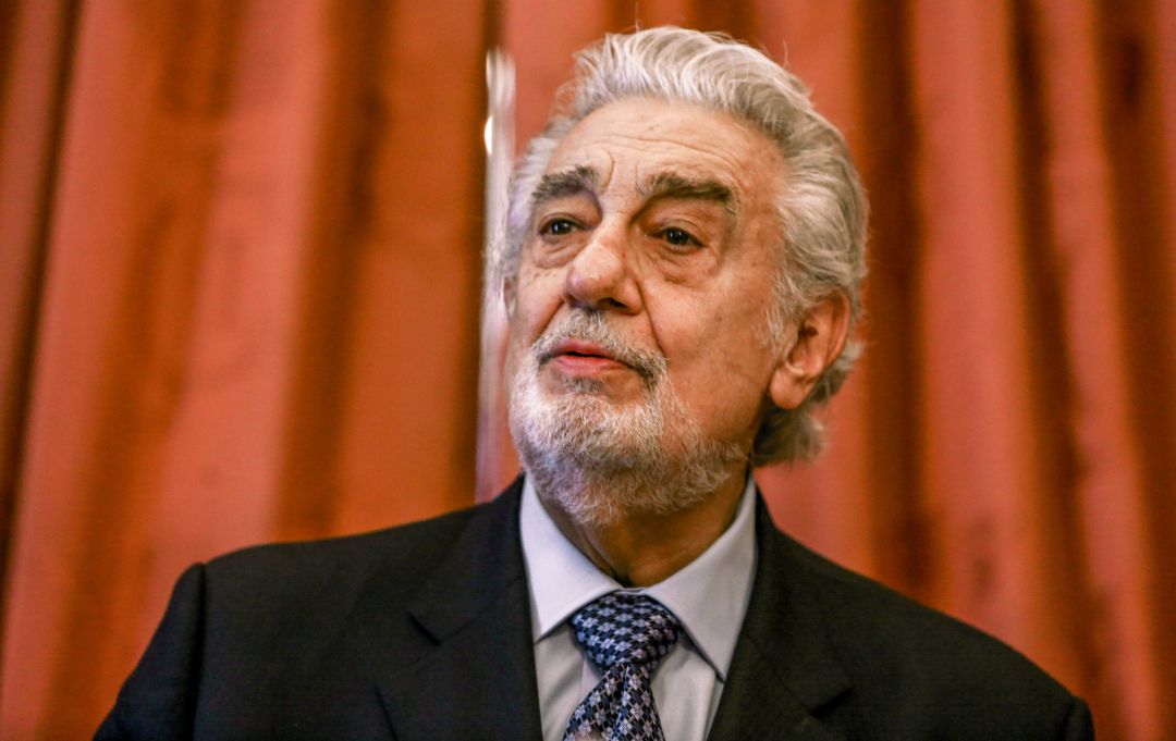 Archivo - El tenor Plácido Domingo, durante un acto el pasado mes de junio en Madrid. Archivo - El tenor Plácido Domingo, durante un acto el pasado mes de junio en Madrid.