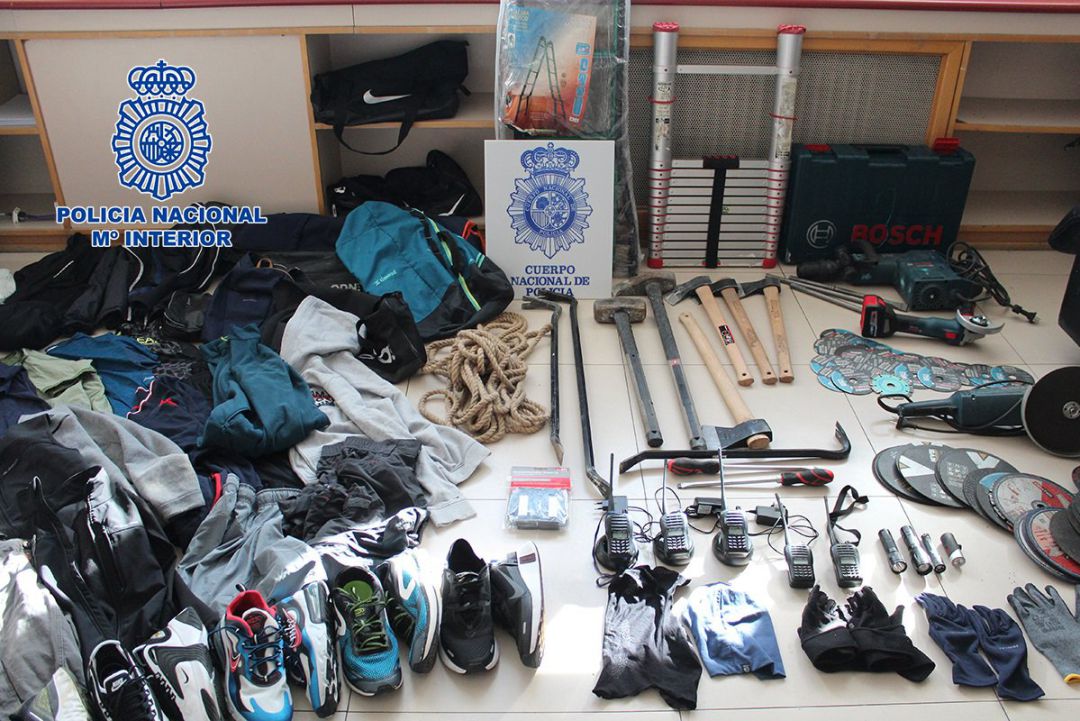 Policía Nacional desarticula una organización itinerante albano-kosovar afincada en Madrid especializada en robos Policía Nacional desarticula una organización itinerante albano-kosovar afincada en Madrid especializada en robos