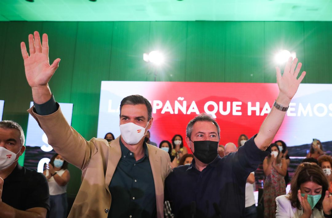Pedro Sánchez y Juan Espadas Pedro Sánchez y Juan Espadas