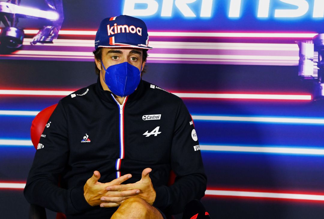 Fernando Alonso, en Silverstone Fernando Alonso, en Silverstone