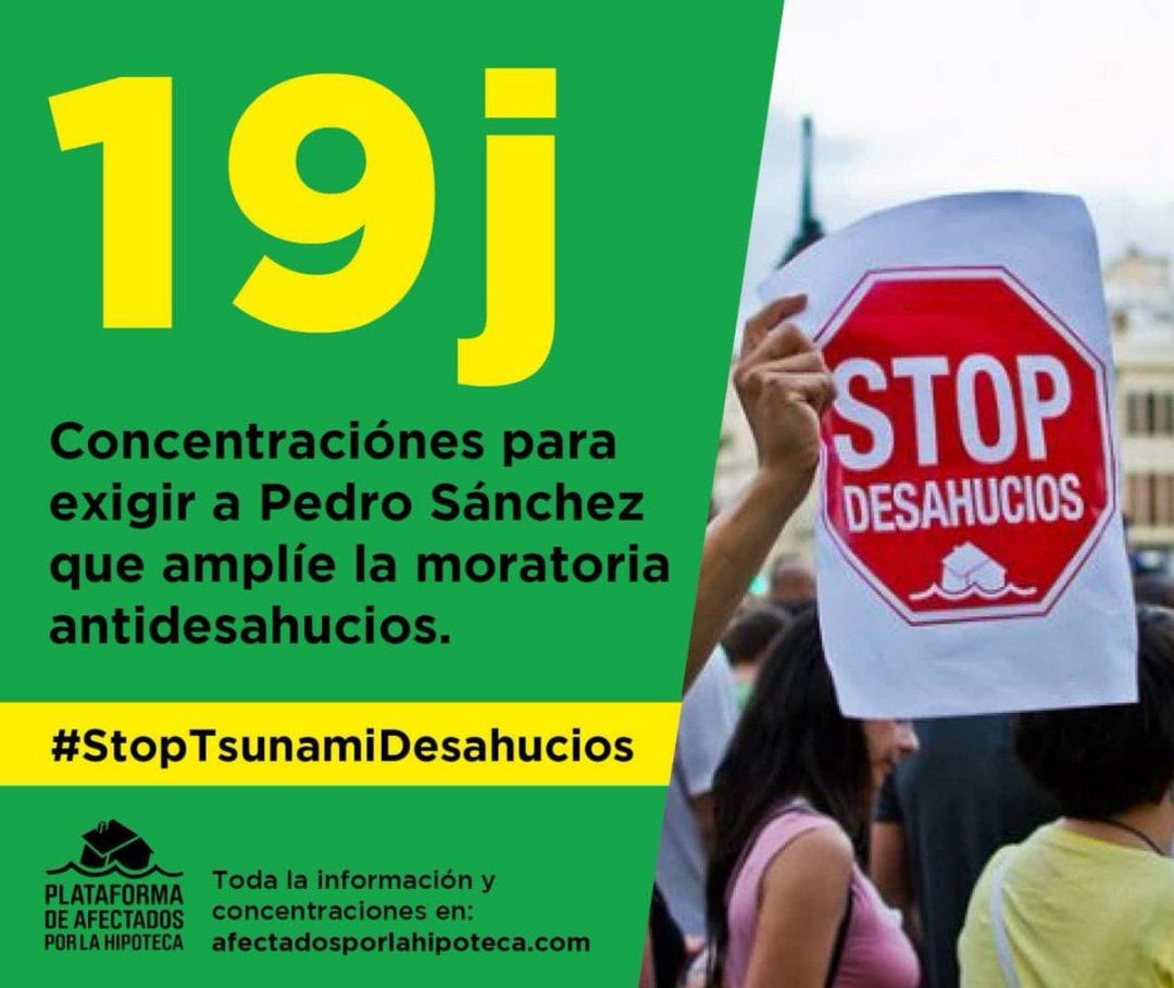 Cartel informativo de la movilización Cartel informativo de la movilización