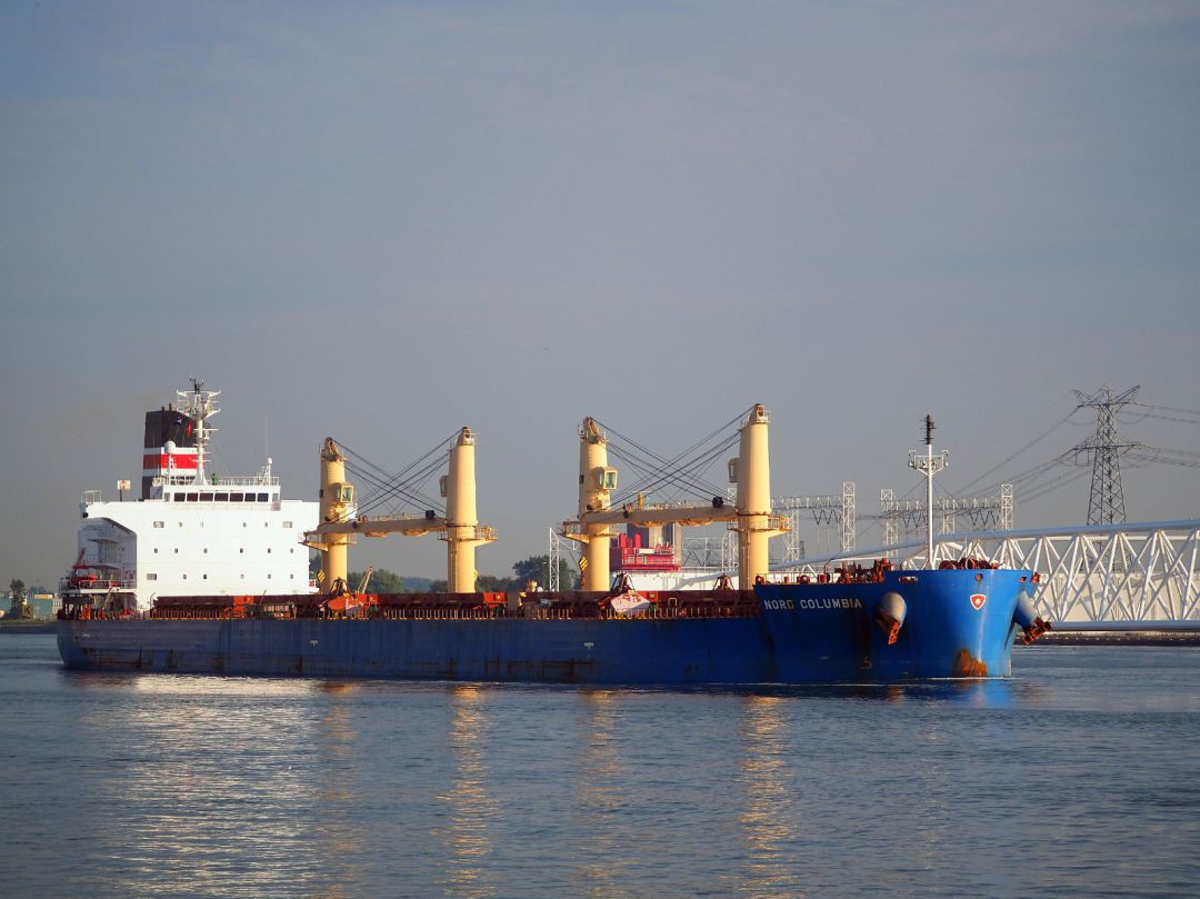 El Nord Columbia en el puerto de Rotterdam (Imagen de archivo) El Nord Columbia en el puerto de Rotterdam (Imagen de archivo)