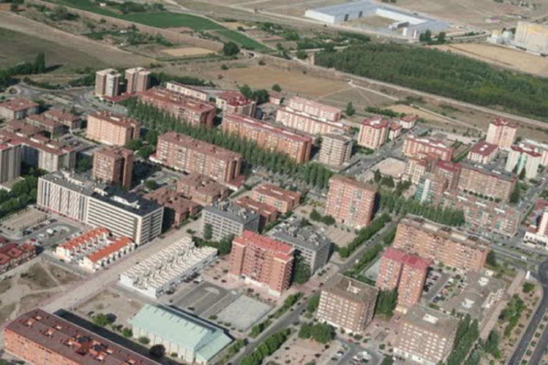Vista aérea del Polígono Residencial Vista aérea del Polígono Residencial