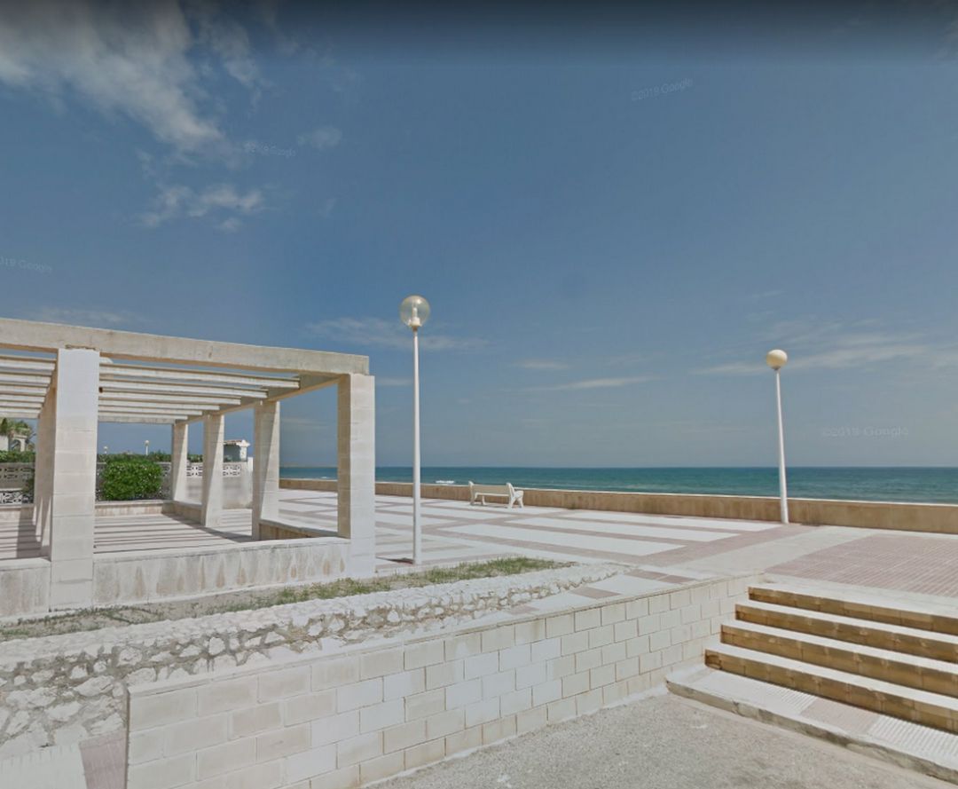 Paseo de la playa de Daimús Paseo de la playa de Daimús